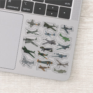 Sticker Divers avions 2ÈME GUERRE MONDIALE allemands