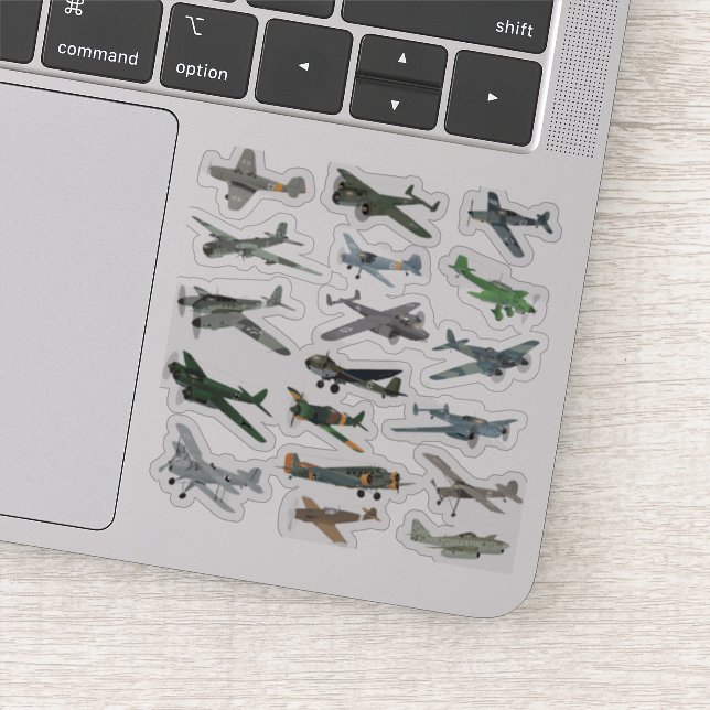 Sticker Divers avions 2ÈME GUERRE MONDIALE allemands (Détail)