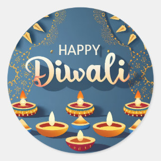 sticker Diwali pour jeu cadeau