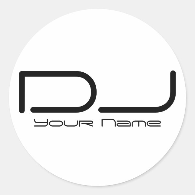 Sticker DJ (Devant)
