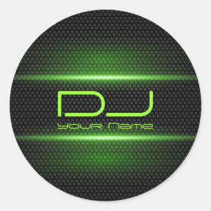 Sticker DJ Green Effects