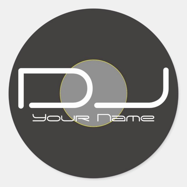 Sticker DJ Vinyl (Devant)