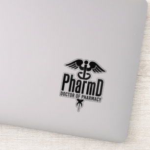 Sticker Docteur en pharmacie PharmD
