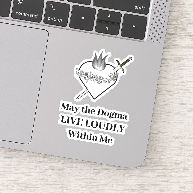 Sticker Dogma (Détail)