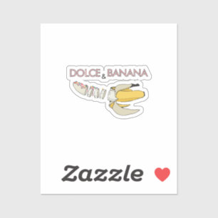 Sticker Dolce et banane