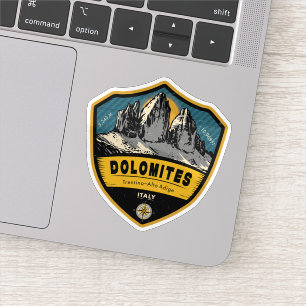 Sticker Dolomites, Aventure Alpine, Italie