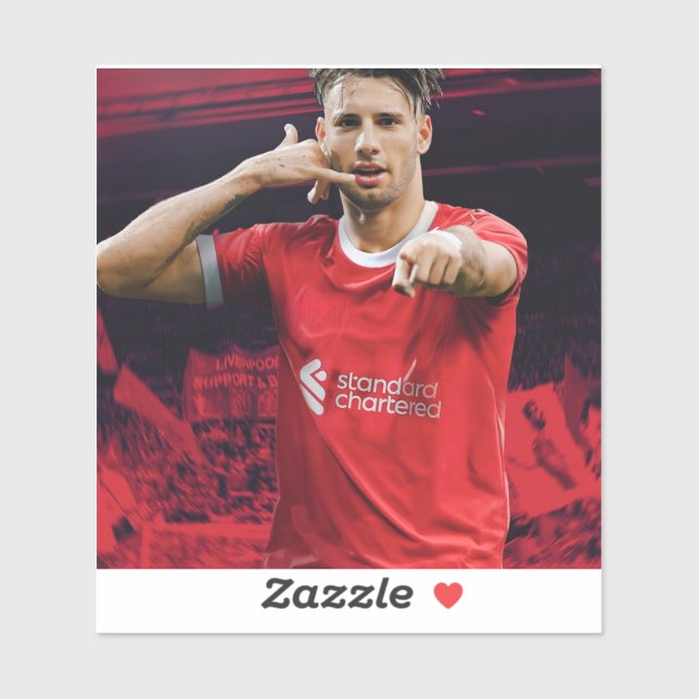 Sticker Dominic szoboslai Liverpool footballeur (Feuille)