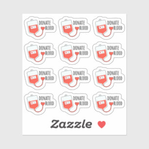 Sticker Donner Donner Sac de Don de Sang Calendrier Planif