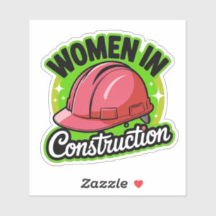 Sticker Donner du pouvoir aux femmes dans le bâtiment Stic