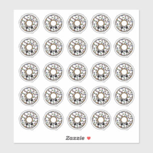 Sticker Donut avec givrage et arrosage