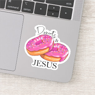 Sticker Donuts & Jésus