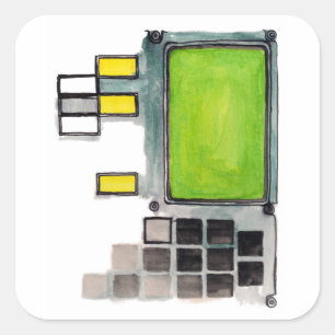 Sticker d'ordinateur DSKY Apollo Guidance