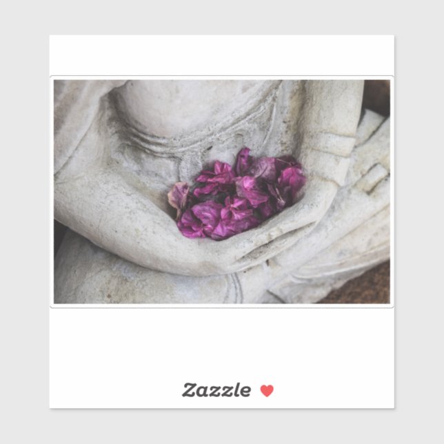 STICKER D'ORDINATEUR PORTABLE BUDDHA (Feuille)