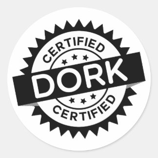 Sticker Dork Certifié
