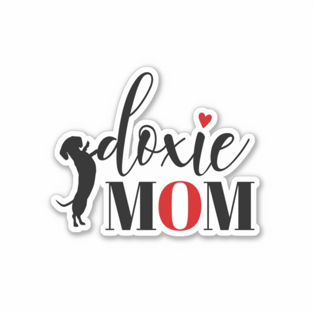 Sticker Doxie Maman (Devant)