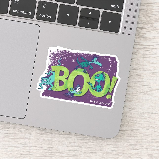 Sticker Dr Seuss | BOO ! Graphique d'Halloween (Détail)