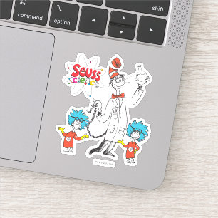 Sticker Dr Seuss   Chat dans la science de la sécurité Cas