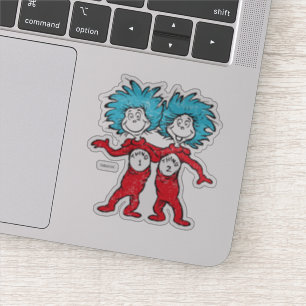 Sticker Dr Seuss   Chose 1, Chose 2 Assis