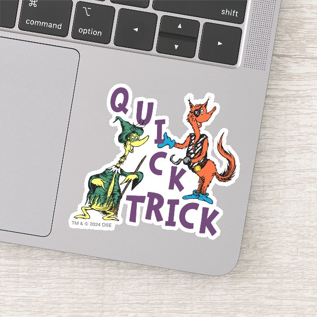 Sticker Dr. Seuss | Graphisme Halloween « Tour de Passe-Pa (Détail)
