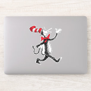 Sticker Dr. Seuss Le Chat Chapeauté défile sur le podium
