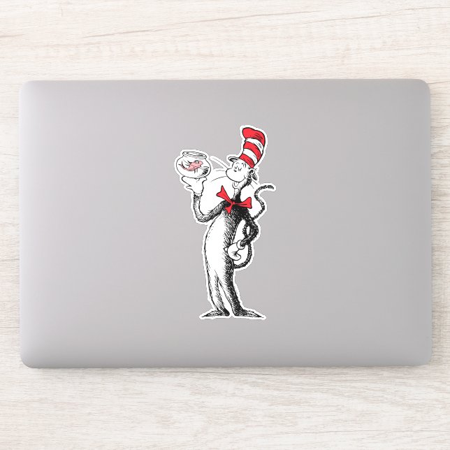 Sticker Dr. Seuss | Le Chat Chapeauté & Krinklebine (Ordinateur)