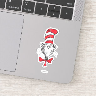 Sticker Dr Seuss   Le chat dans la tête du Casquette - Vi
