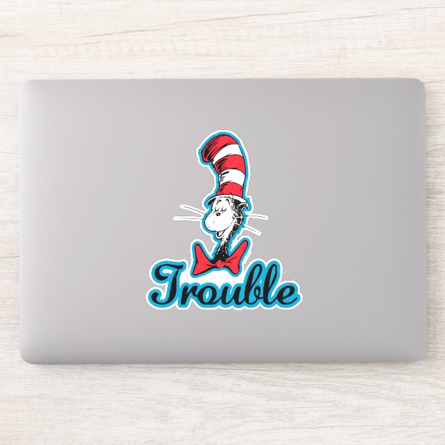 Sticker Dr. Seuss | Le Chat dans le Chapeau ennuis (Ordinateur)