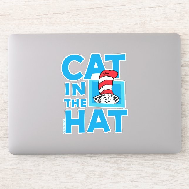 Sticker Dr. Seuss | Logo du Chat dans le Chapeau (Ordinateur)