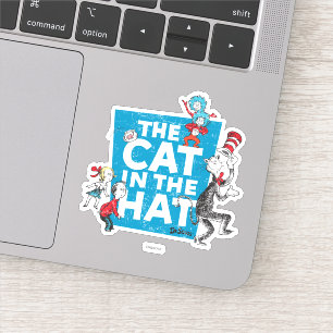 Sticker Dr. Seuss Logo du Chat dans le Chapeau - Personn