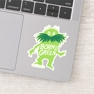 Sticker Dr Seuss   Lorax - Né Pour Être Vert