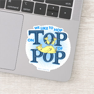 Sticker Dr. Seuss Nous aimons sauter sur Pop