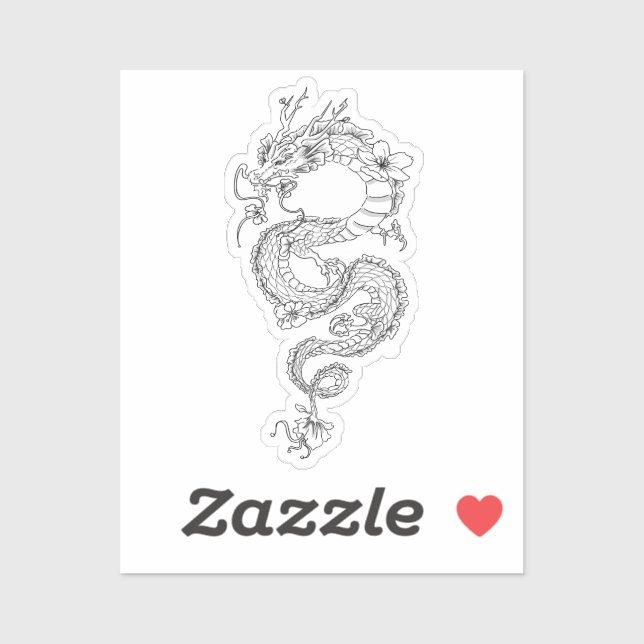 Sticker Dragon (Feuille)