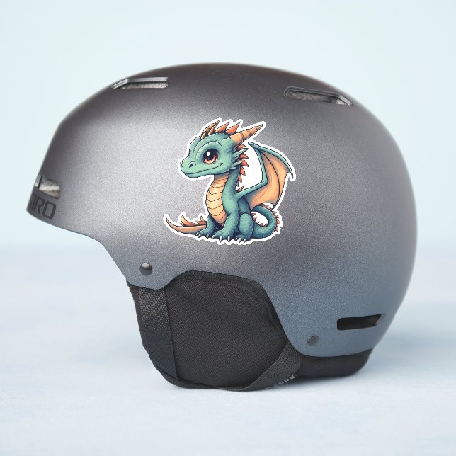 Sticker Dragon (Côté casque)