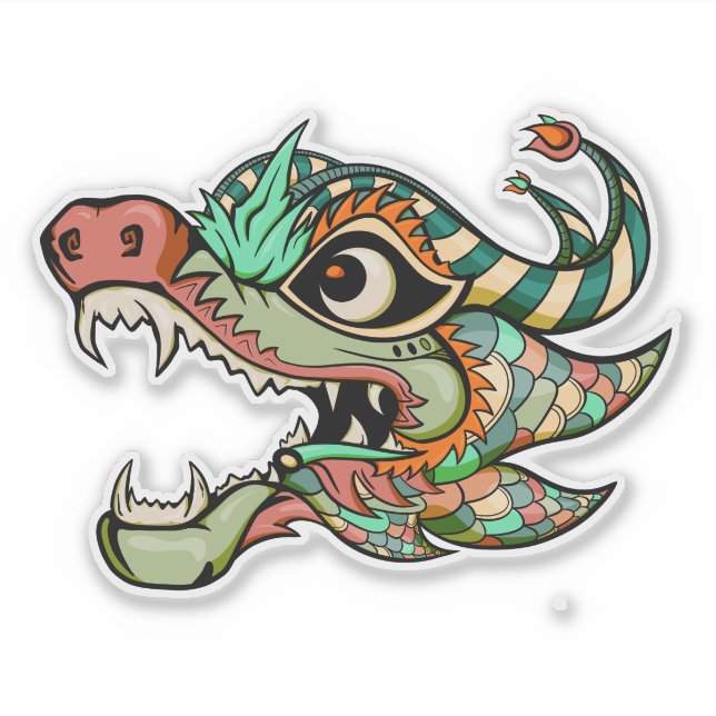 Sticker dragon (Devant)