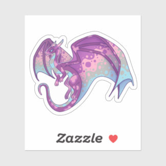 Sticker Dragon Alt Lesbian Pride