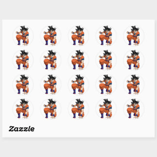Sticker Dragon Ball Fanart - Vibes de puissance An