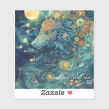 Sticker Dragon Be At Peace