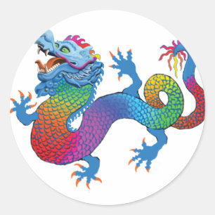 Sticker Dragon Coloré