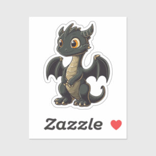 Sticker Dragon de dessin animé