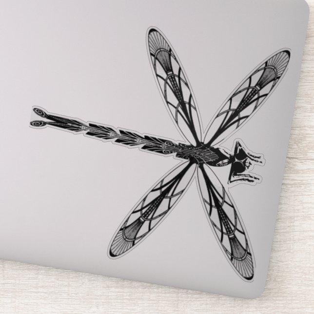 Sticker Dragon Fly de Shifter : A Zie and Dax Novel (Détail)