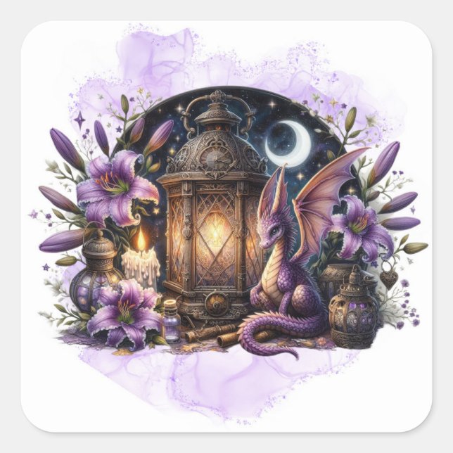 Sticker Dragon Imaginaire (Devant)