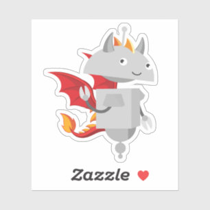 Sticker Dragon Mia