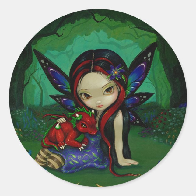 Sticker "Dragonling Garden I" (Devant)