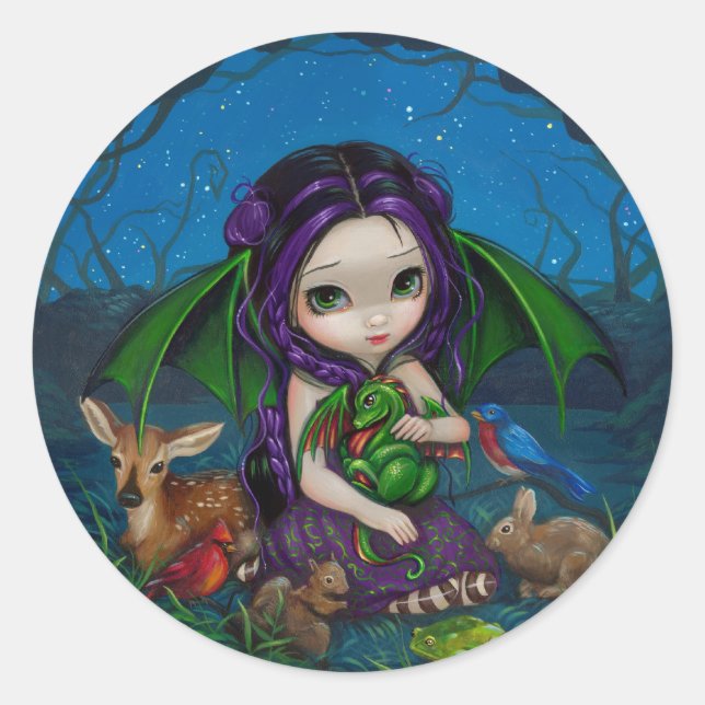 Sticker "Dragonling Garden III" (Devant)