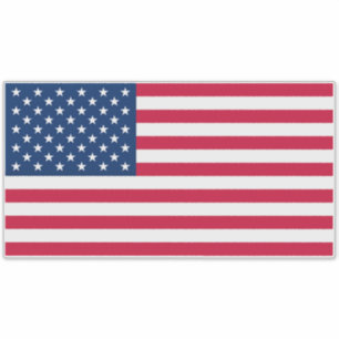 Sticker Drapeau américain - États-Unis d'Amérique - Pat