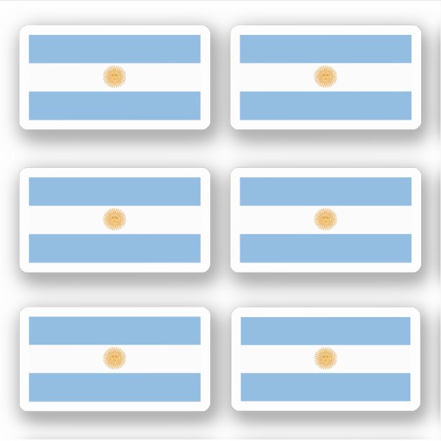 Sticker Drapeau argentin (Devant)