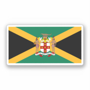 Sticker Drapeau/armoiries de Jamaïque