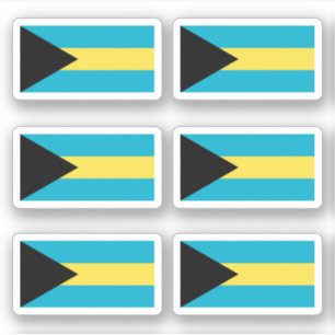 Sticker Drapeau bahaméen