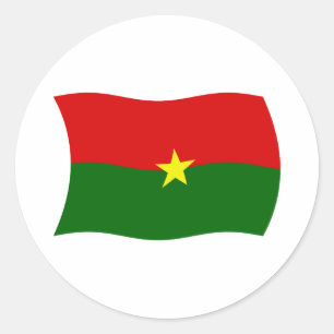 Sticker Drapeau Burkina Faso