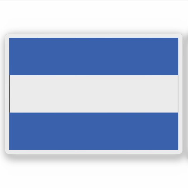 Sticker Drapeau d'Almelo, la Pays-Bas (Devant)